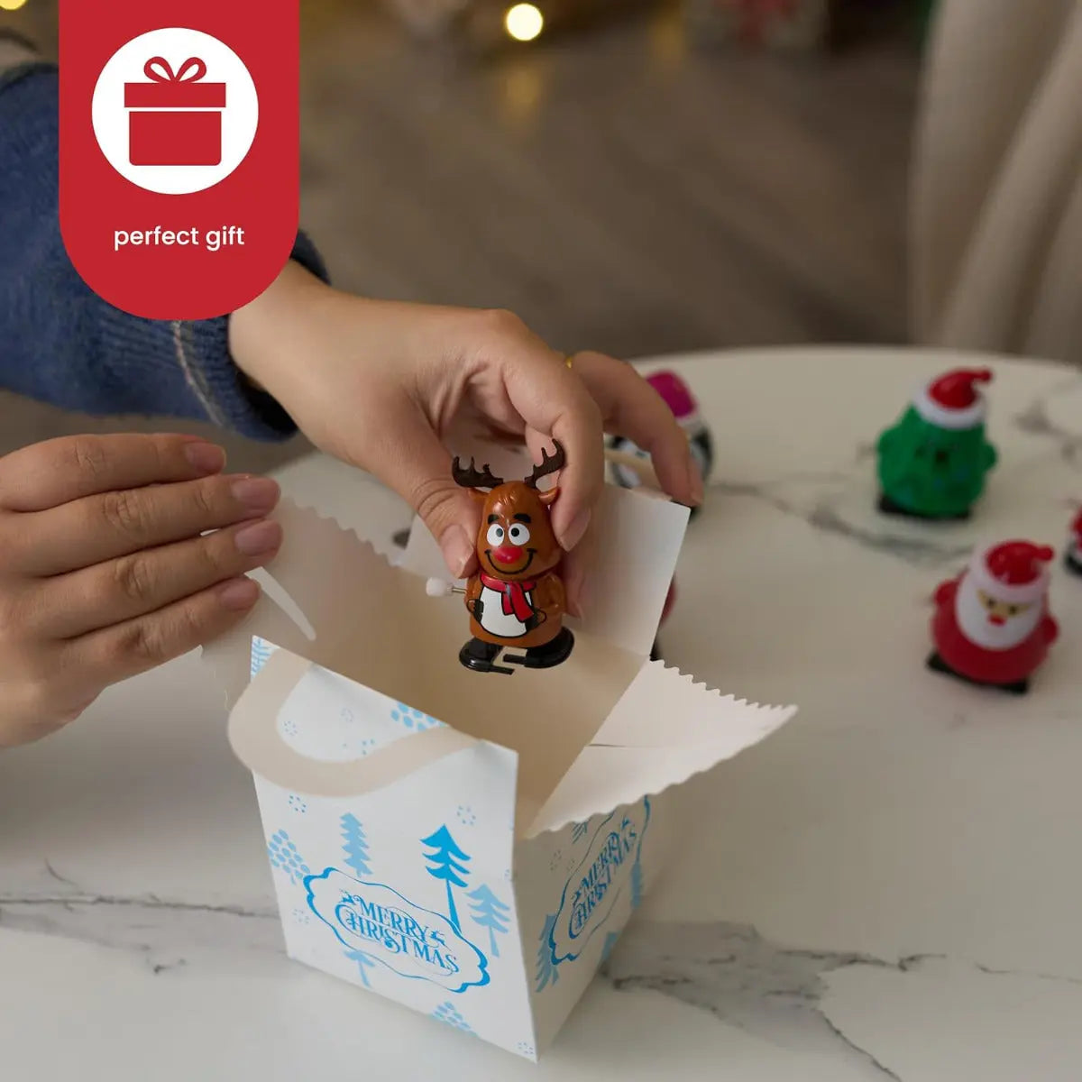 Spring Toy Weihnachten 8 Stück von Twiddlers