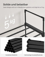 Schuhregal mit 10 Ebenen offener Schuhschrank von guteszeug.ch