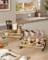 Gewürzregal Küchenregal Küchen-Organizer 2er Set von Songmics