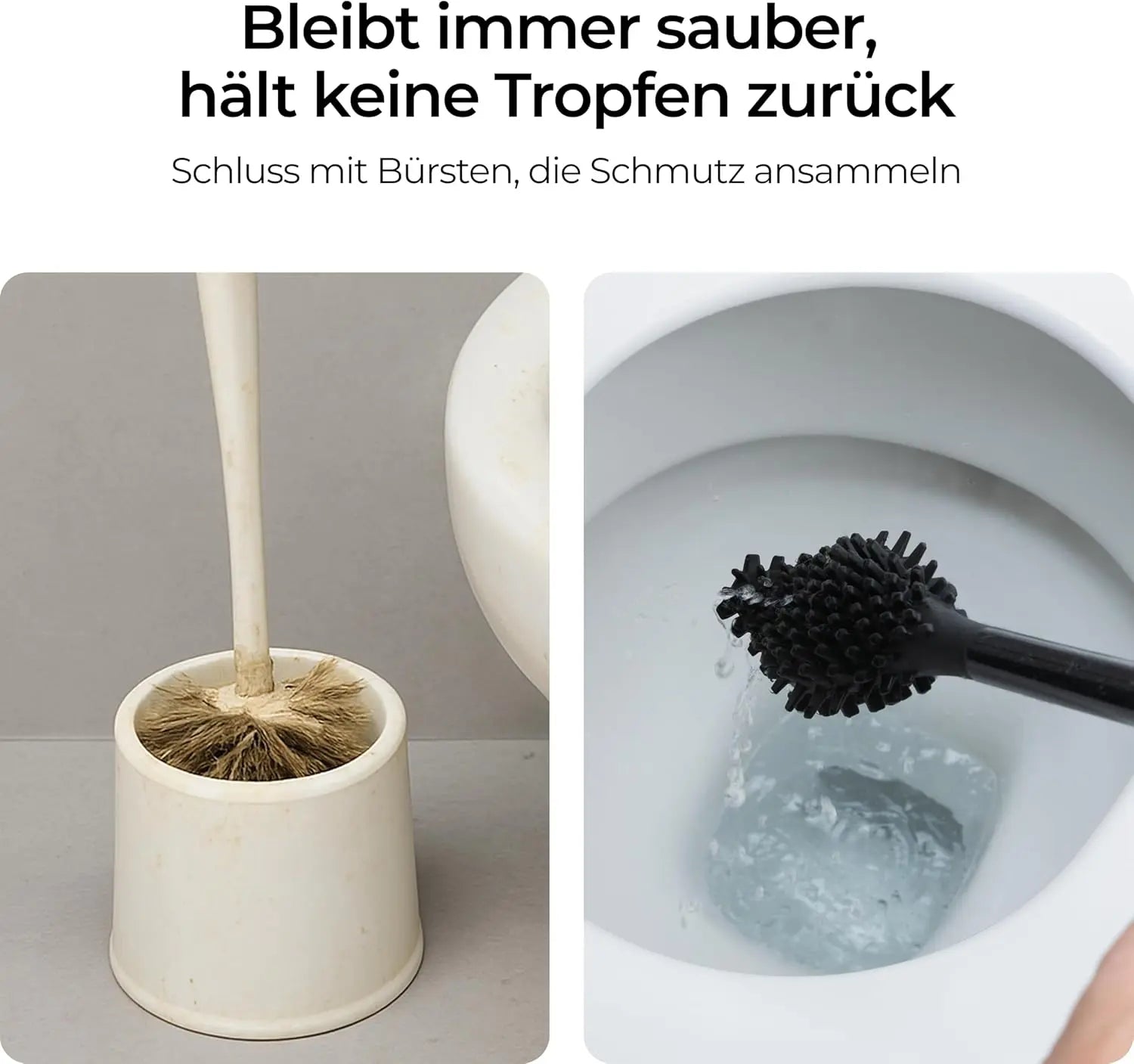 Toilettenbürste bbb La Brosse Grau von guteszeug.ch