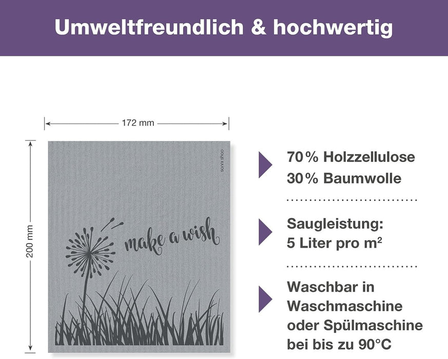 swe.dish Schwammtücher von Sanni Shoo