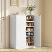 Schuhschrank 5 Ebenen 60x36x90 cm Wolkenweiss von Songmics