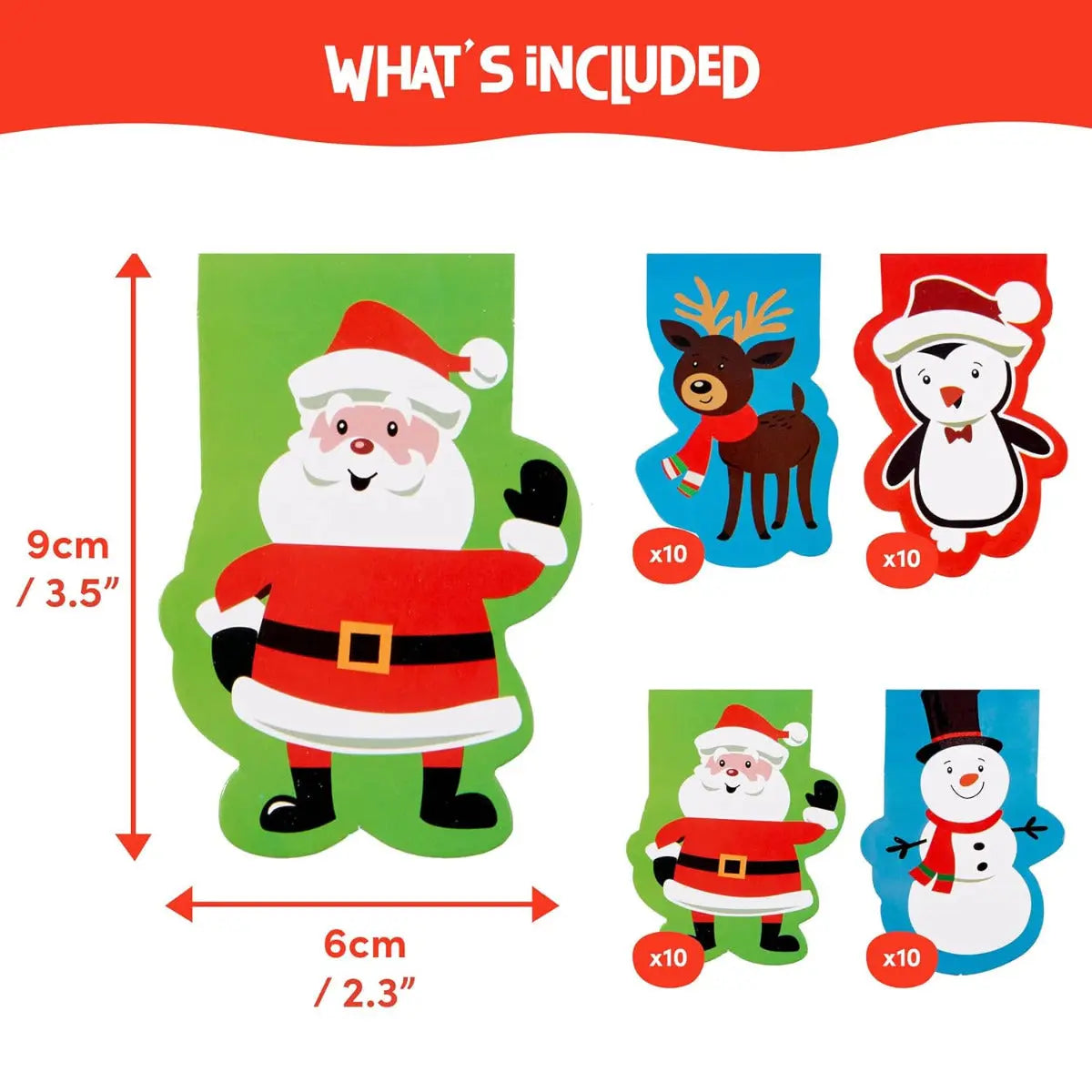 Notizbuch Weihnachten 40 Stück von Twiddlers
