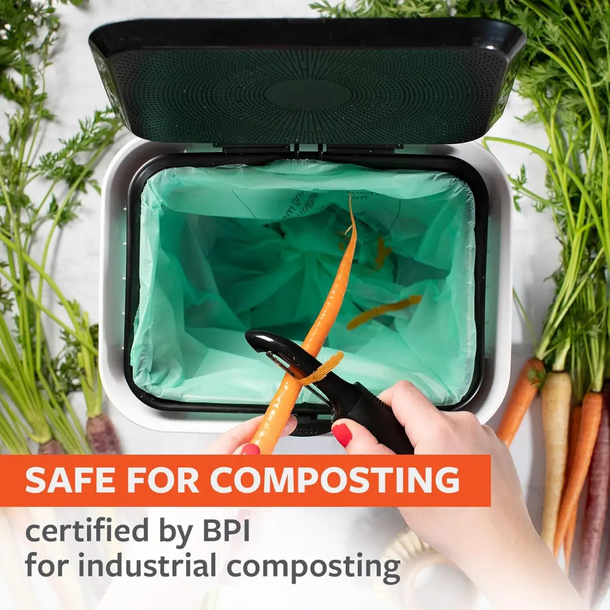 Kompostbeutel Eco Fresh Air 25er-Pack von full circle