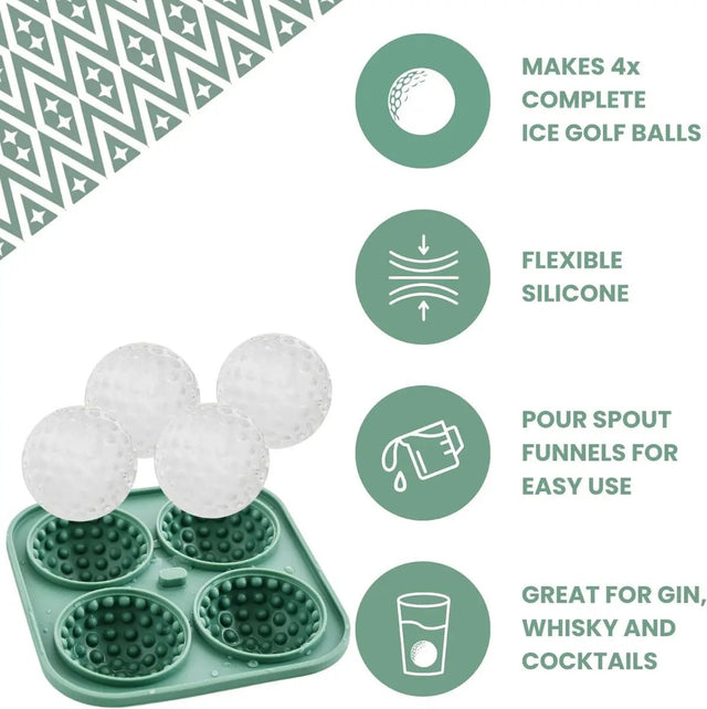 Eiswürfelform Golfbälle von Uberstar