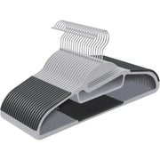 Kleiderbügel Kunststoff 20er Set Non Slip Grau von Songmics