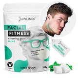 Fitness Mint Chewing Gum 100g Pack von JAWLINER