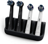Aufsteckbürstenhalter 4er Schwarz von Qikfresh