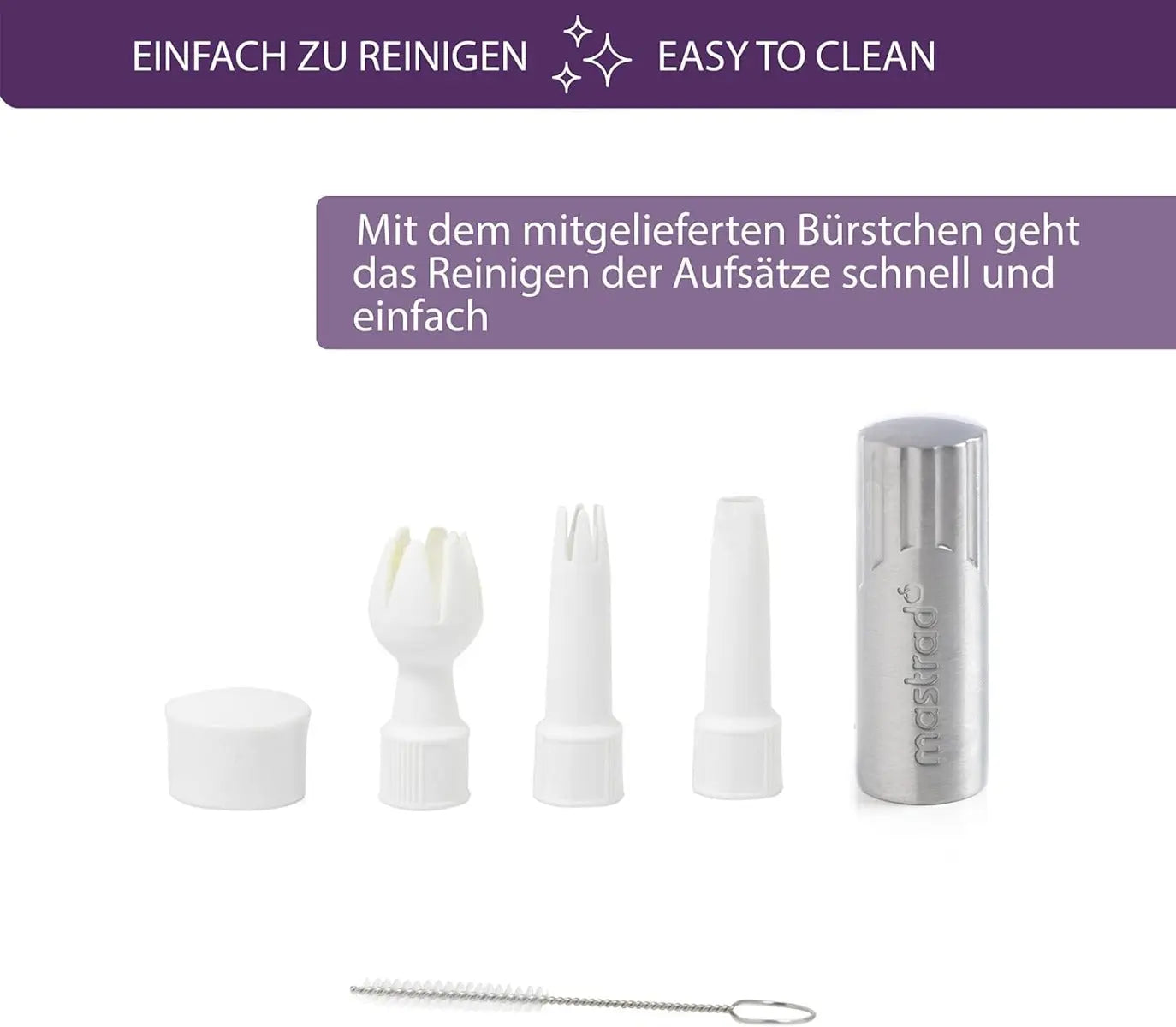 Siphon Pro Edelstahl 0.5 Liter von Mastrad