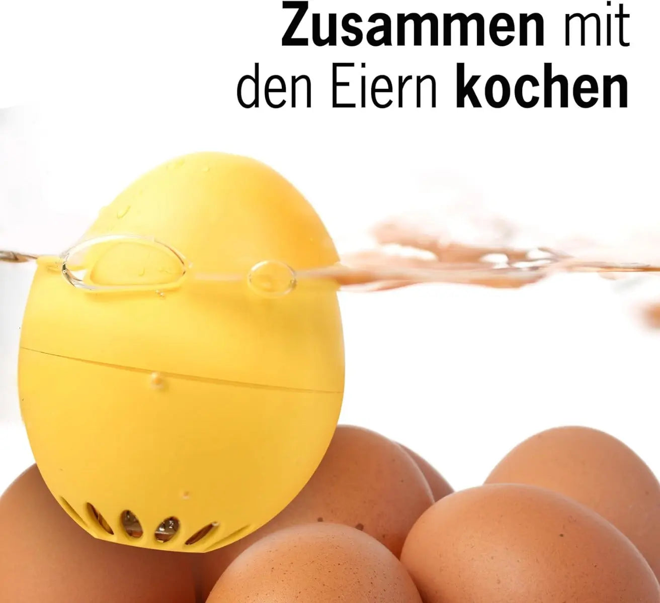 Singende Eieruhr Classic gelb von PiepEi