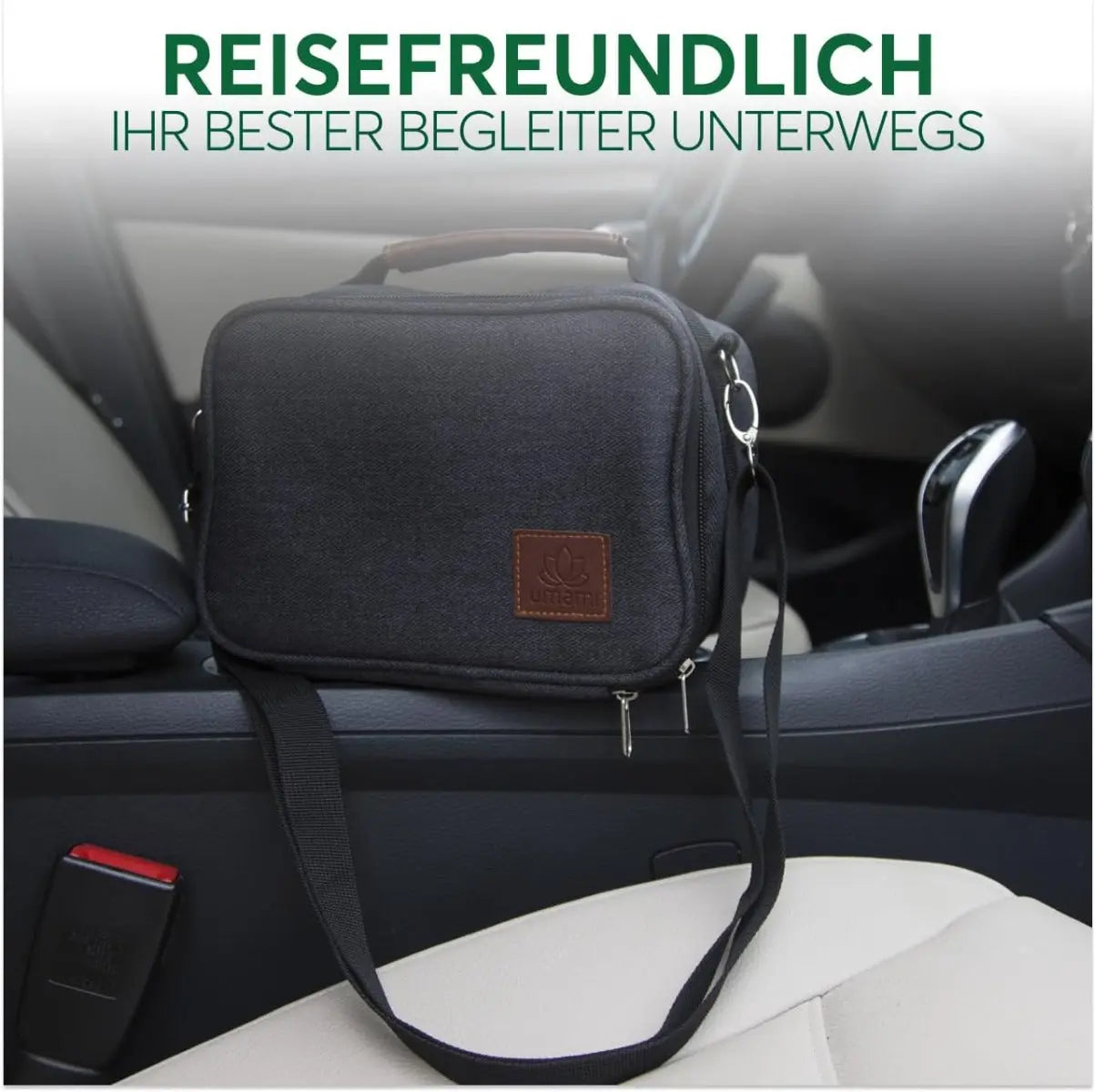 Insulated Lunch Bag Black von Umami