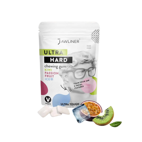 Fitness Kiwi Passionfruit Gum 100g Pack von JAWLINER