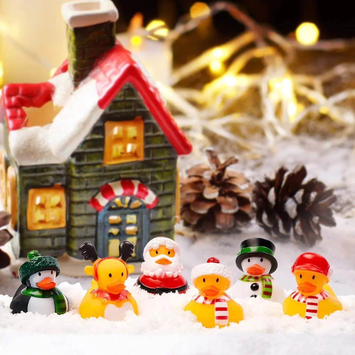 Badeente Weihnachten 12 Stück von Twiddlers