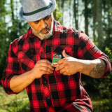 Massiv's Sommer in Beirut Zahnstocher mit Geschmack Watermelon Raspberry Ice in Metalldose von Wunder Zahnstocher