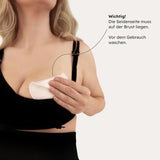 Stilleinlagen wiederverwendbar Seide Weiss 6er Set von Carriwell