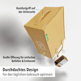 Mülltrennsystem 3er Set (ohne Beschriftung) von Qikfresh