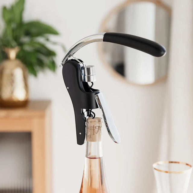 Hebelkorkenzieher schwarz matt von Uberstar