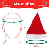 Santa Mütze rot grün 20 Stück von Twiddlers