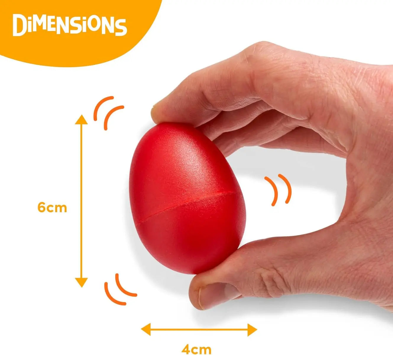 Schüttelei Egg Shaker 12 Stück von Twiddlers