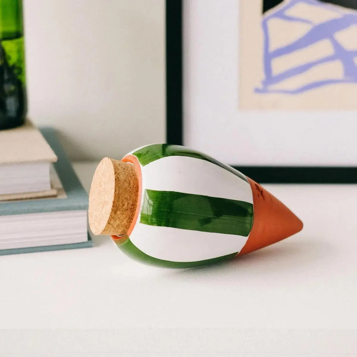 Bewässerungskegel Olla Grüne Streifen von Pepin