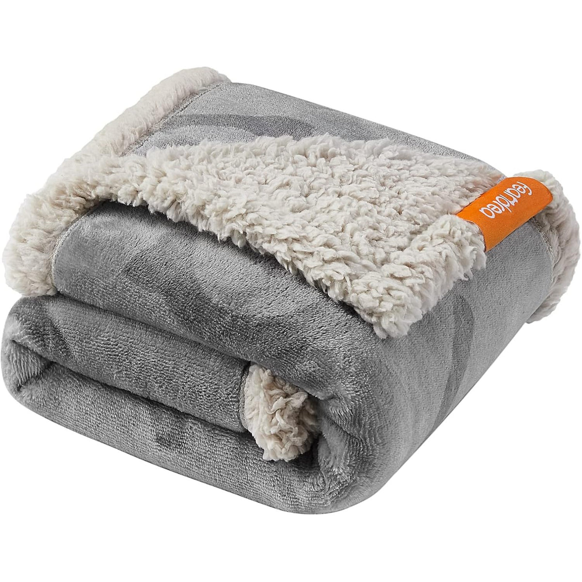 Hundedecke wasserdicht 73x63 cm Wendbar Sherpa Flanell von Songmics