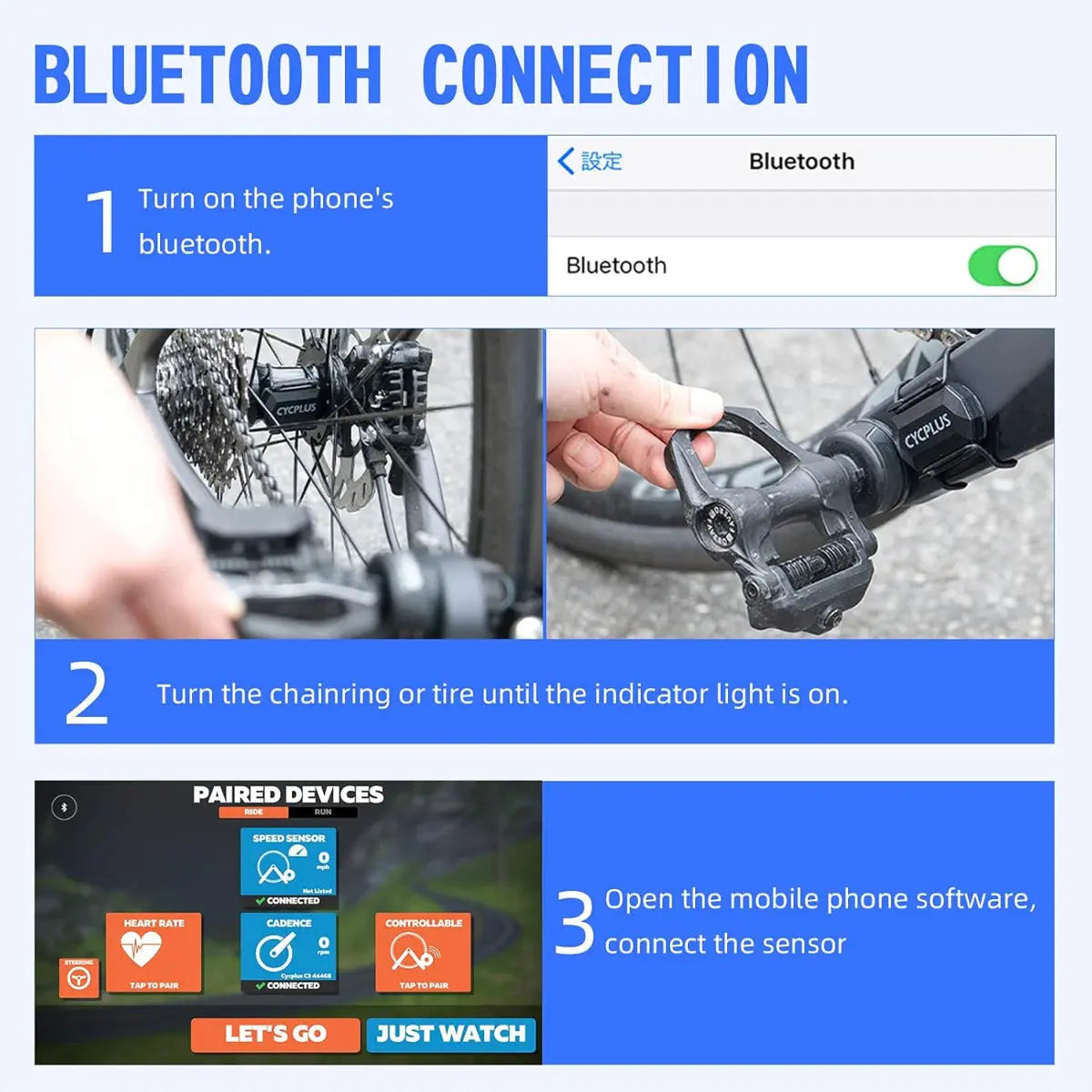 Fahrrad Geschwindigkeitssensor und Trittfrequenzsensor Dual Modul C3 von guteszeug.ch