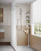 Duschregal Badregal mit 4 Ablagen von Songmics