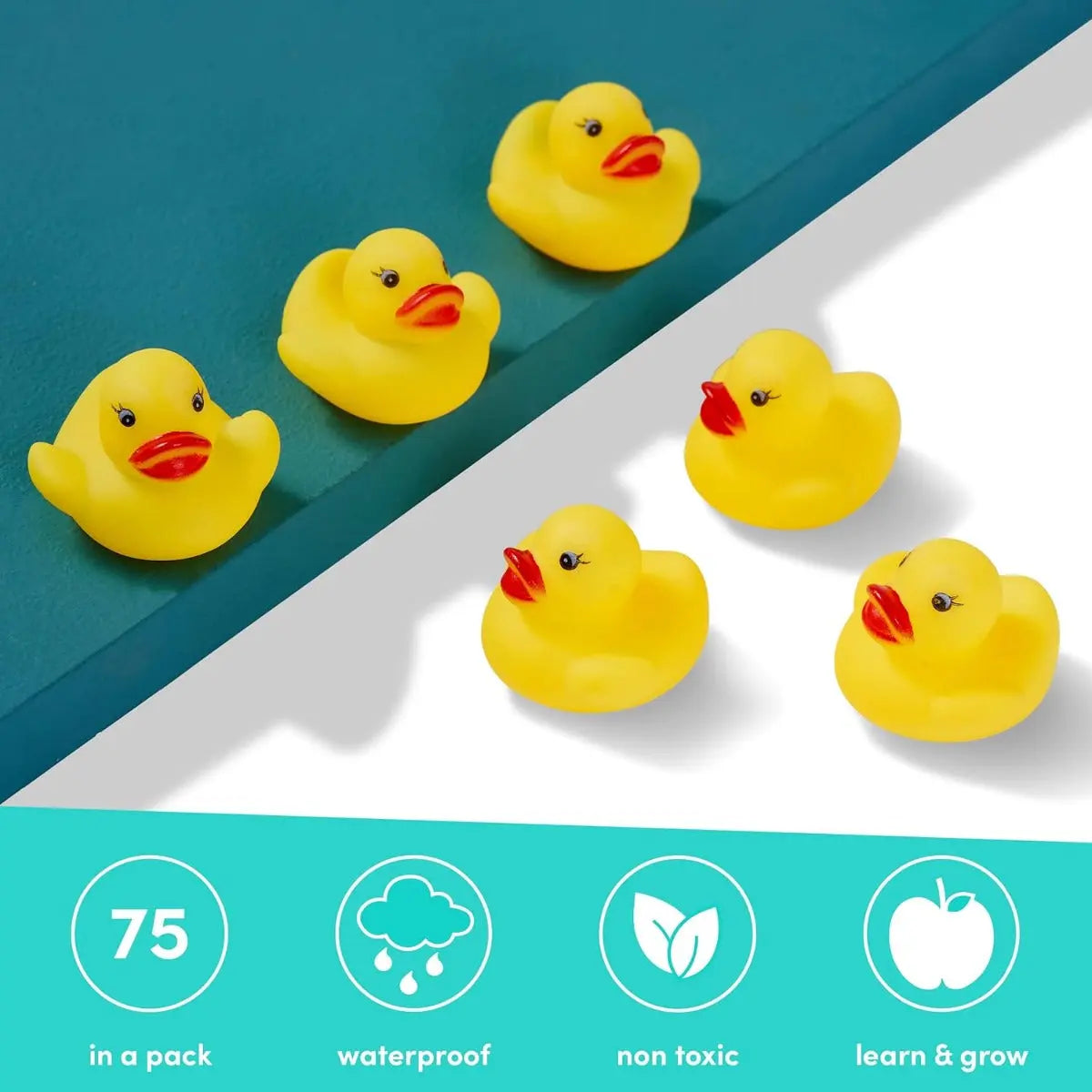 Gummienten 75 Stück Megapack von Twiddlers