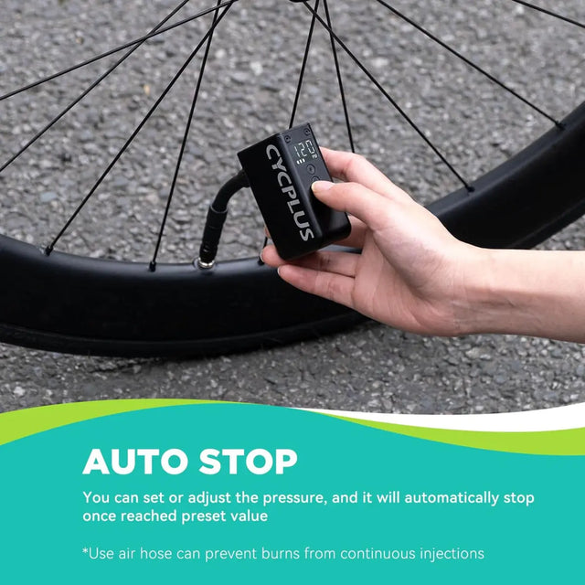 Fahrradpumpe AS2Pro Elektrisch Mini Kompressor Akku von Cycplus