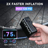 Fahrradpumpe AS2Max Elektrisch Mini Kompressor Akku von Cycplus