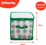 Aufbewahrungsbox für Baumkugeln und Weihnachtsschmuck von Twiddlers