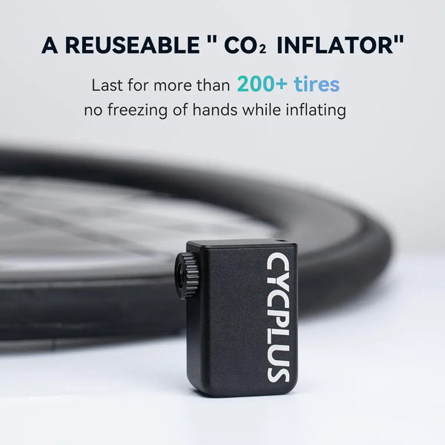Fahrradpumpe AS2 Elektrisch Mini Kompressor Akku von Cycplus