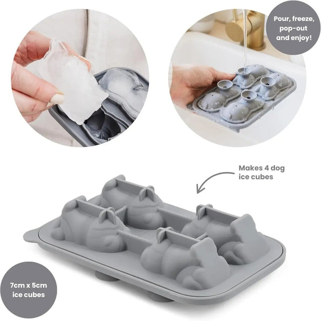 Eiswürfelform Frenchie von Uberstar