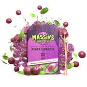 Massiv's Black Lebanese Zahnstocher mit Geschmack Grape Mint von Wunder Zahnstocher