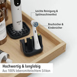 Aufsteckbürstenhalter 2er Schwarz von Qikfresh