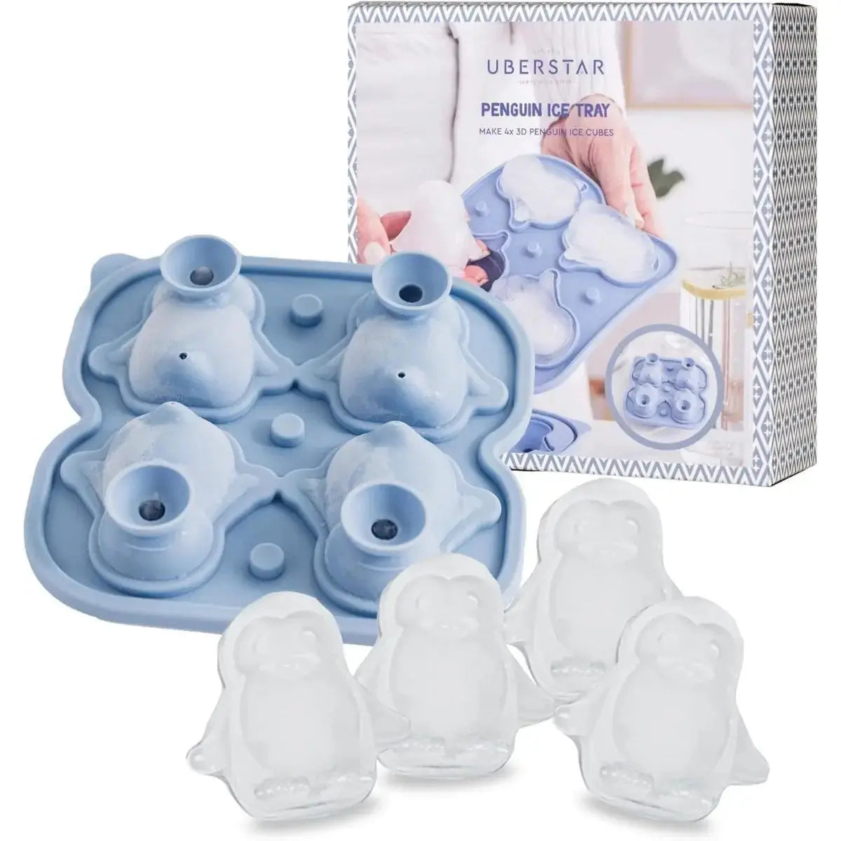 Eiswürfelform Pinguin von Uberstar