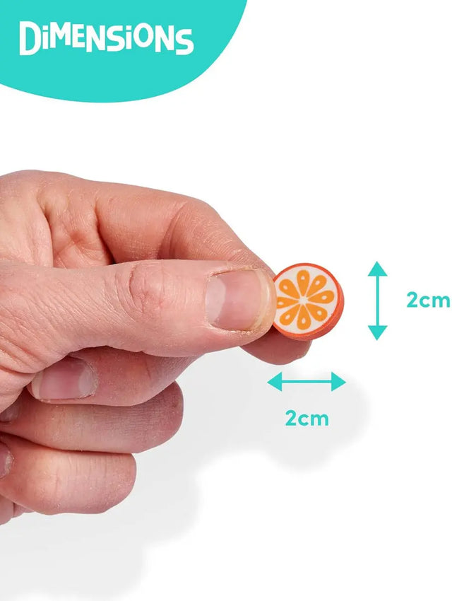 Radiergummi Fruits 96 Stück von Twiddlers