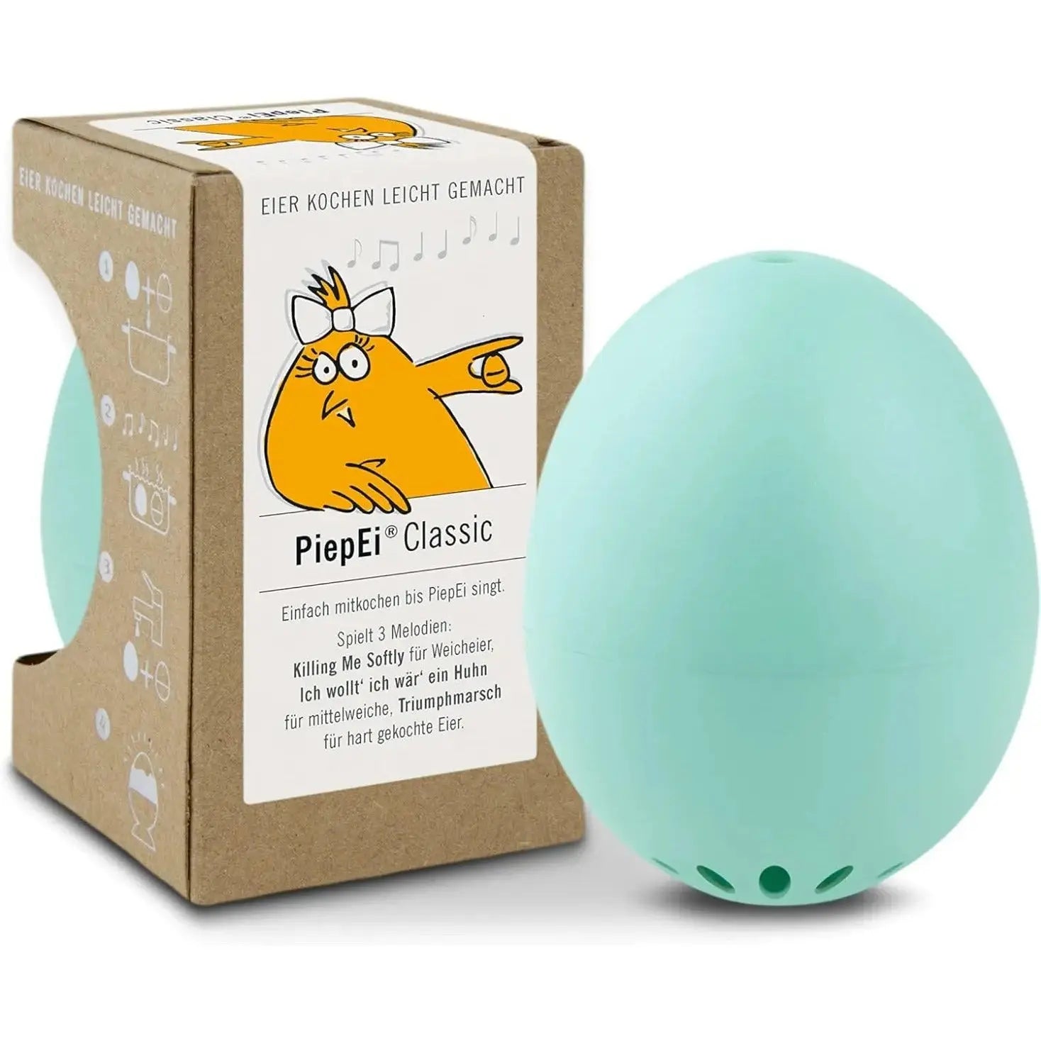 Singende Eieruhr Classic türkis von PiepEi
