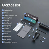 Luftpumpe A2 150PSI Elektrischer Kompressor Tragbar All-In-One Akku von Cycplus