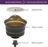 Trichter faltbar Silikon von Mastrad