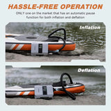 Elektrische SUP-Inflationspumpe D17Pro 20 PSI Akku Aufblasen & Ablassen von Cycplus