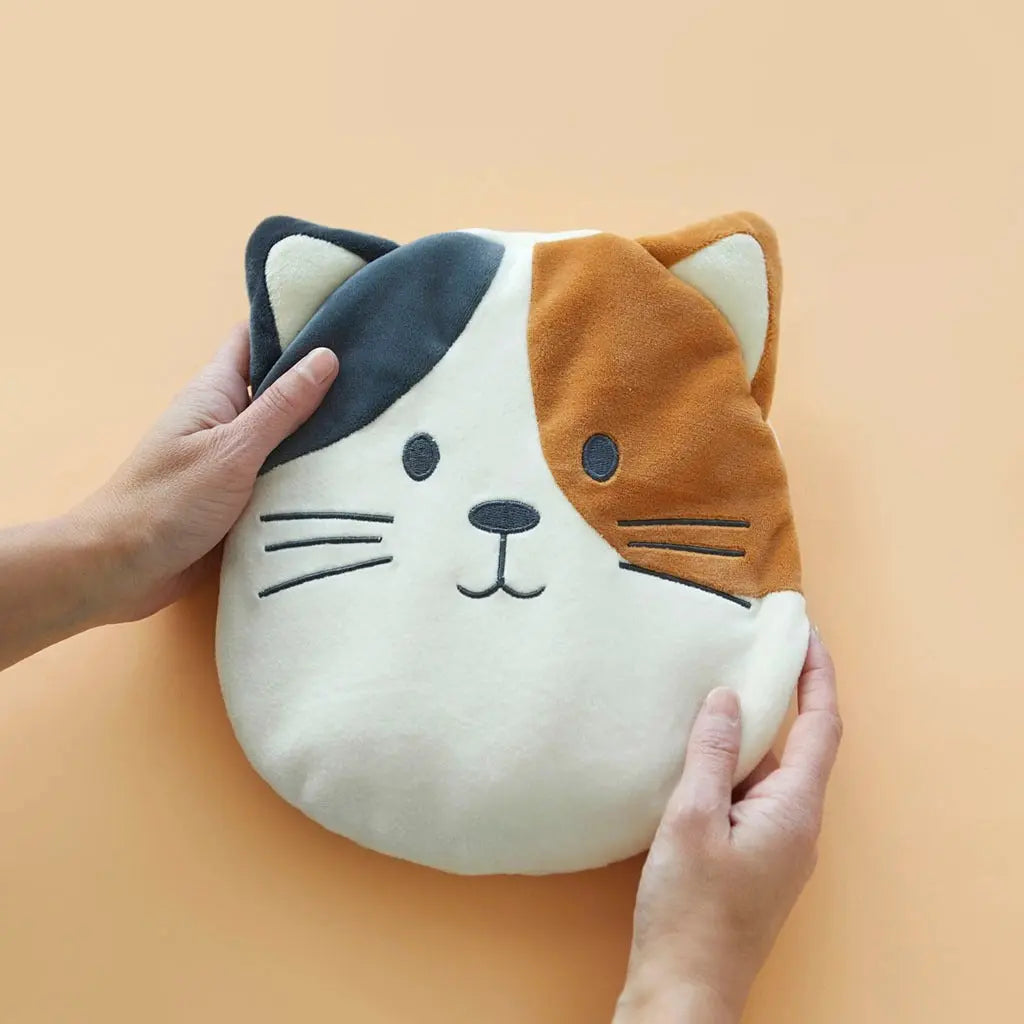 Kirschkern-Kissen Kitty Calico Polyester von Balvi