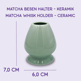 Matcha Besen Halter Kusenaoshi Grün von Matcha Passion