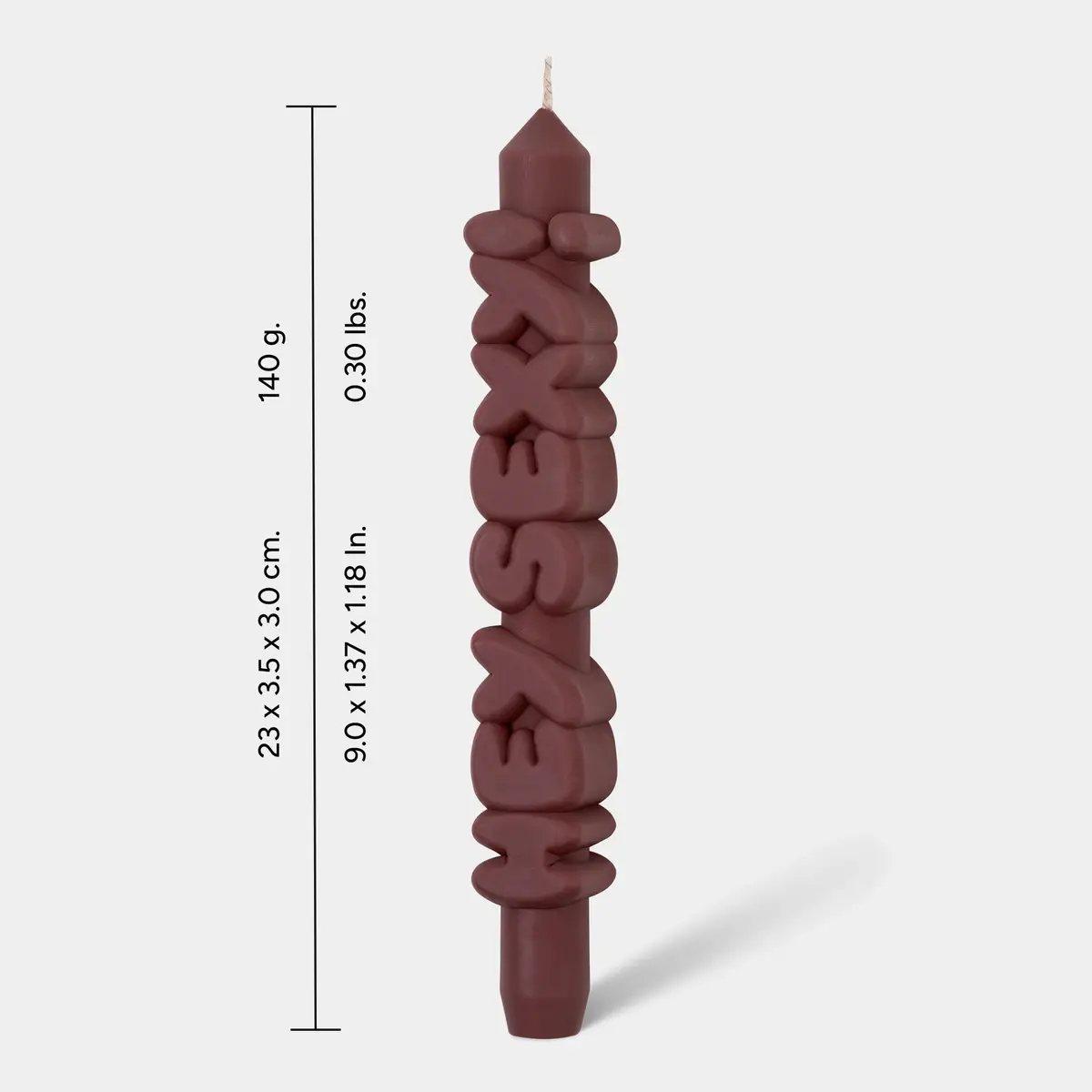 Kerze Taper candle HEY SEXY! Mocha von Taper Candles