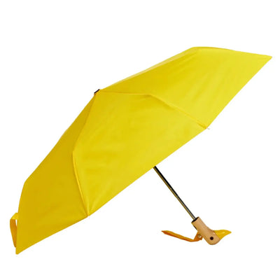 Umweltfreundlicher Regenschirm aus recycelten Materialien Gelb