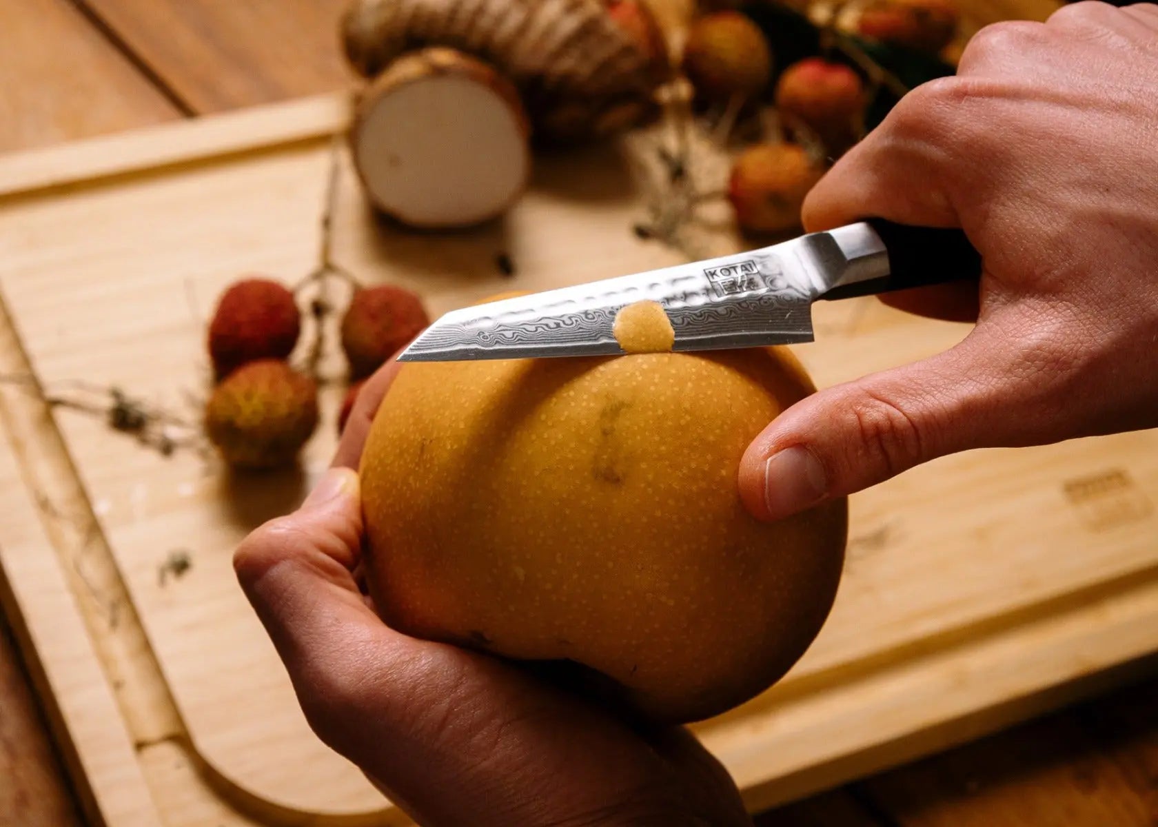 Gemüsemesser Damas Bunka von KOTAI