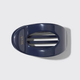 Flache Haarklammer L Blaue Orchidee von Kitsch