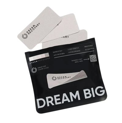 Mundpflaster Tapes 2in1 besserer Schlaf und Training Monatspackung Cloud