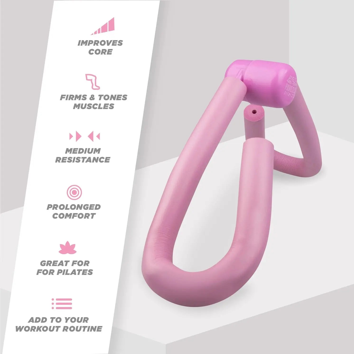 Oberschenkeltrainer Thigh Toner Pink von Phoenix Fitness
