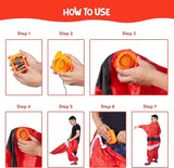 Santa Claus Kostüm aufblasbar von Twiddlers